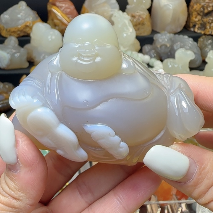 玛瑙/玉髓合金摆件