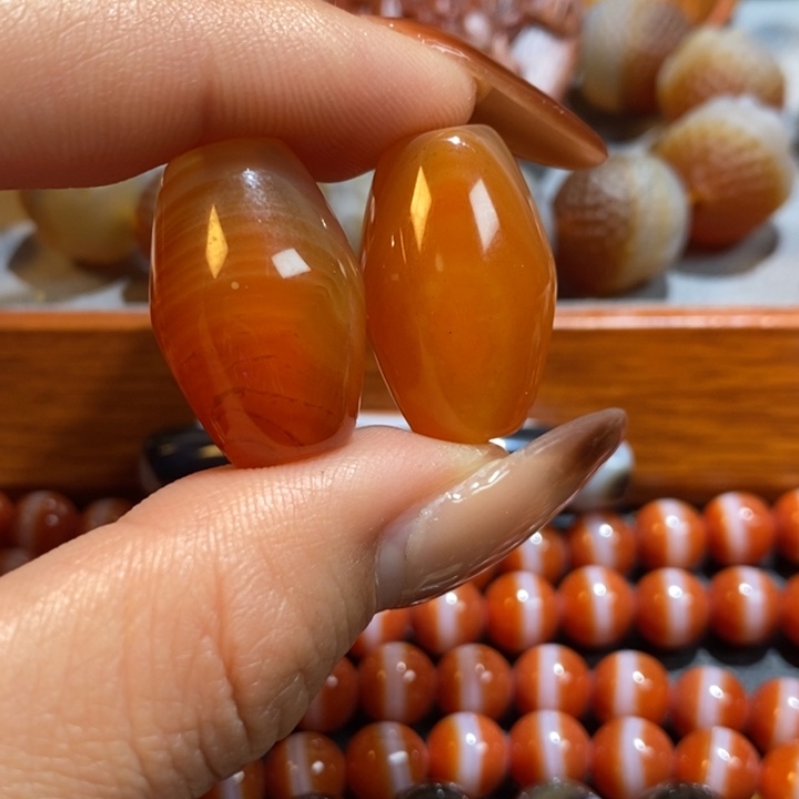 玛瑙/玉髓未镶嵌颈饰