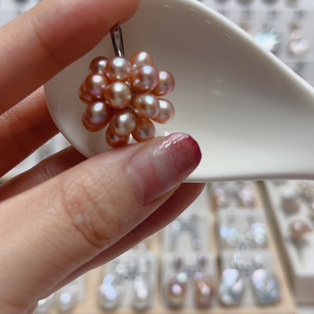 未镶嵌颈饰淡水珍珠