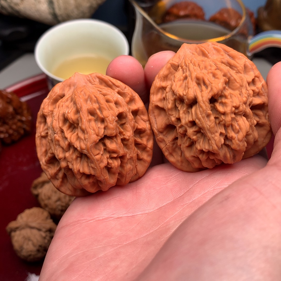 ****把件文玩核桃虎头