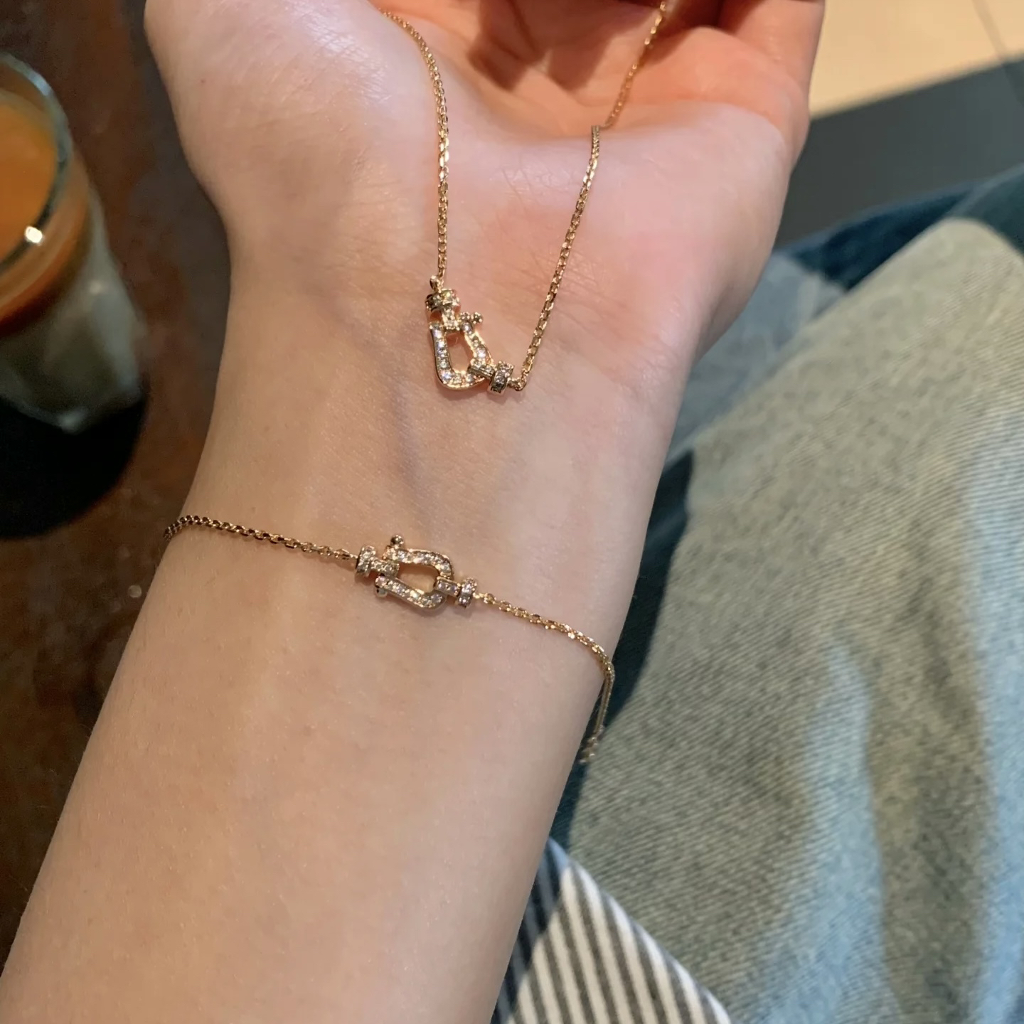 【直播专享】18K轻奢高级小众小马蹄项链