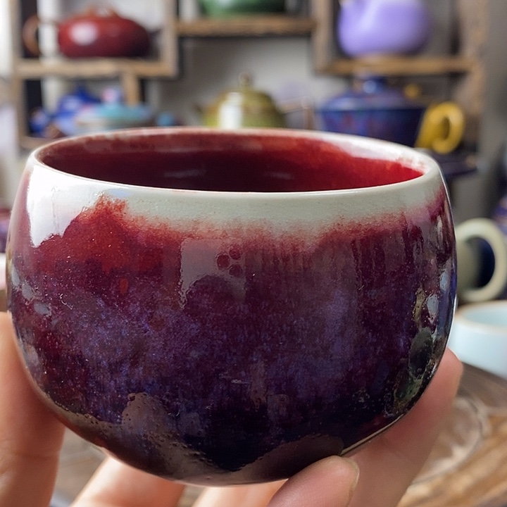 中国神后钧瓷茶具