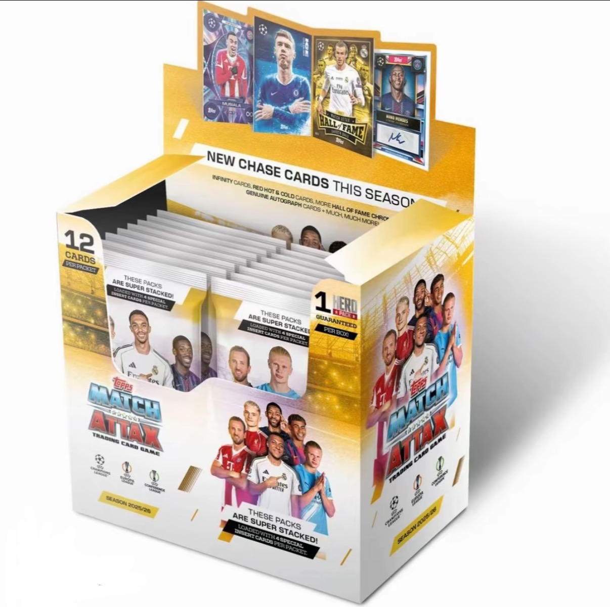 Topps【盲盒】25-26 Topps Match Attax 欧冠MA 补充包 足球盲盒