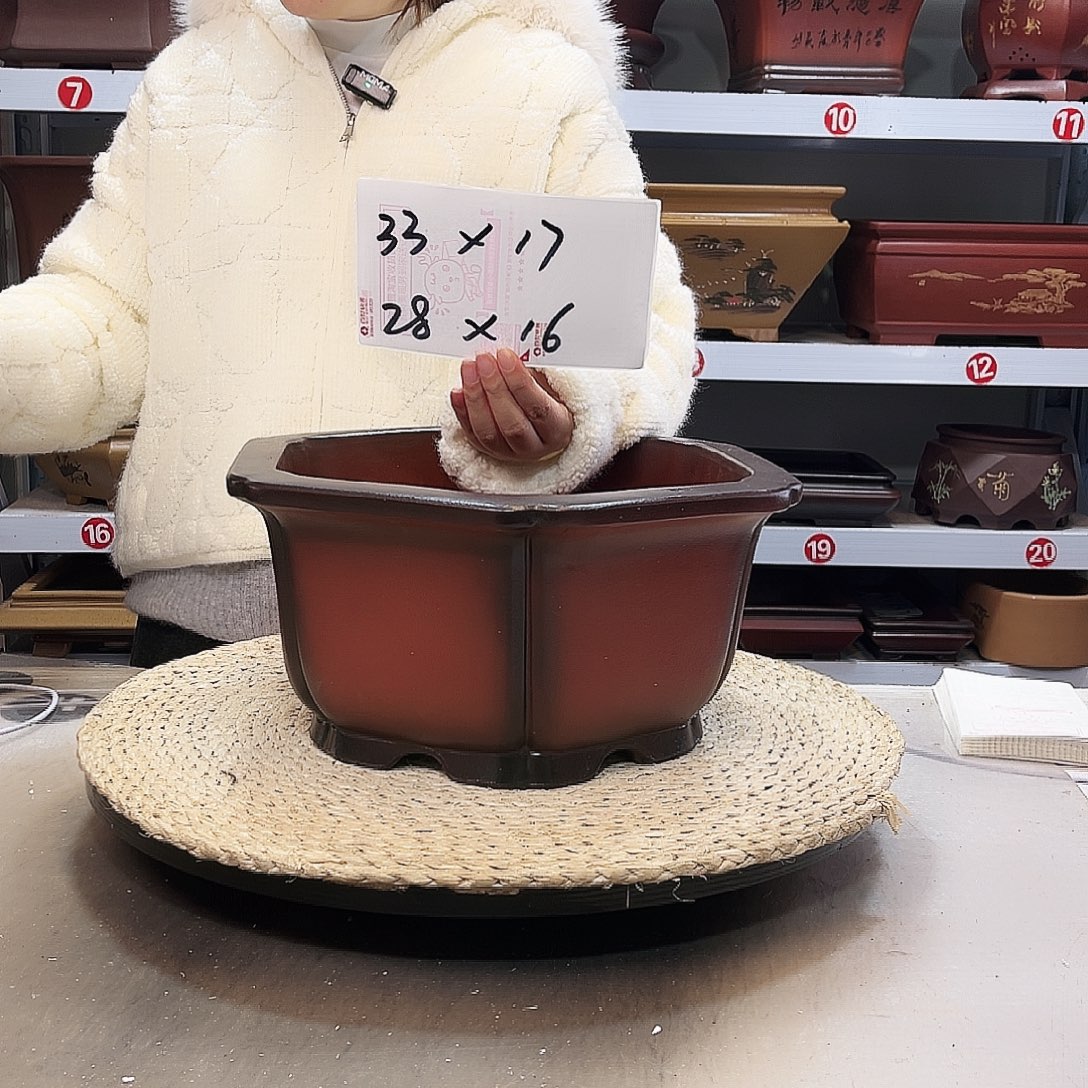 紫砂花盆紫砂花盆