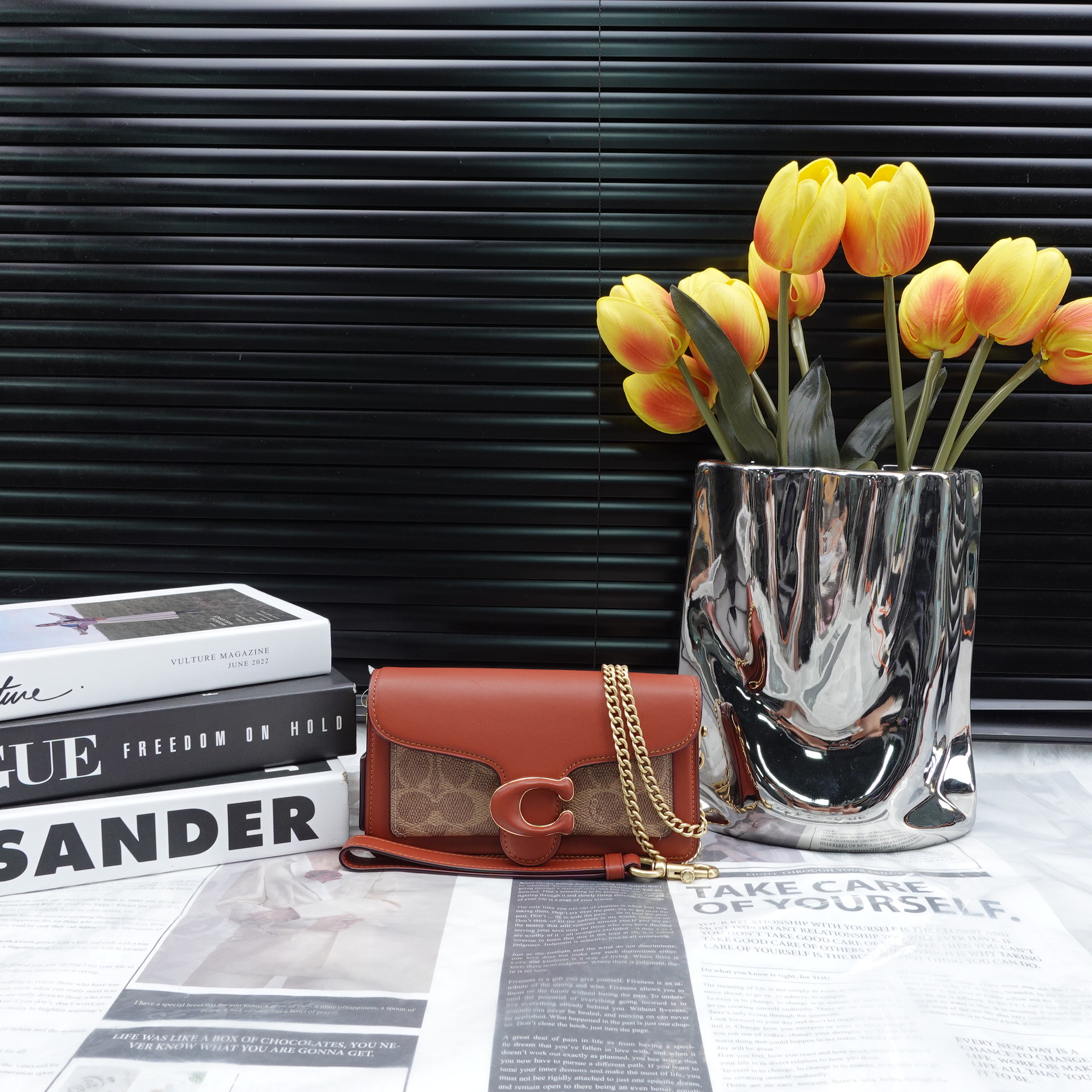 95新 COACH/蔻驰 单肩包/T10222605