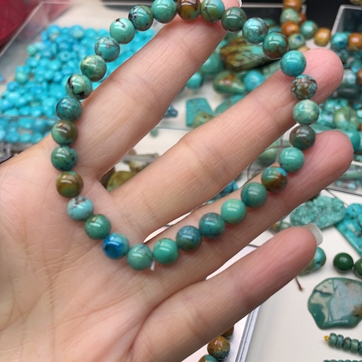 石材卡6.5单圈三彩色系