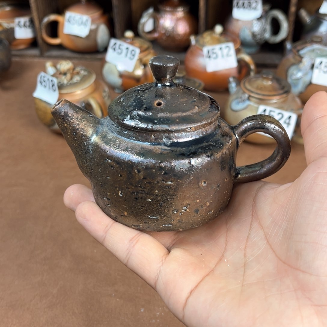 杯柴烧茶器主人壶