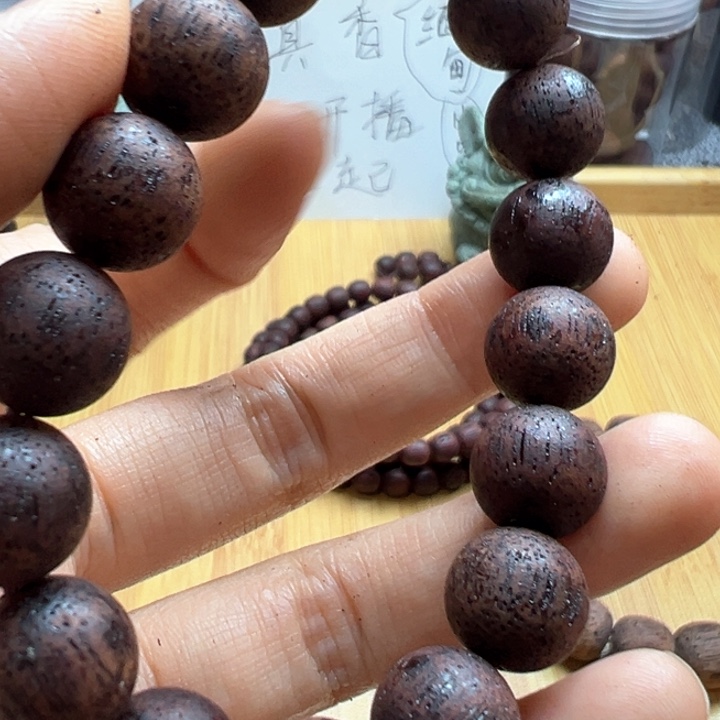 藤类降真香黄黑12圆珠