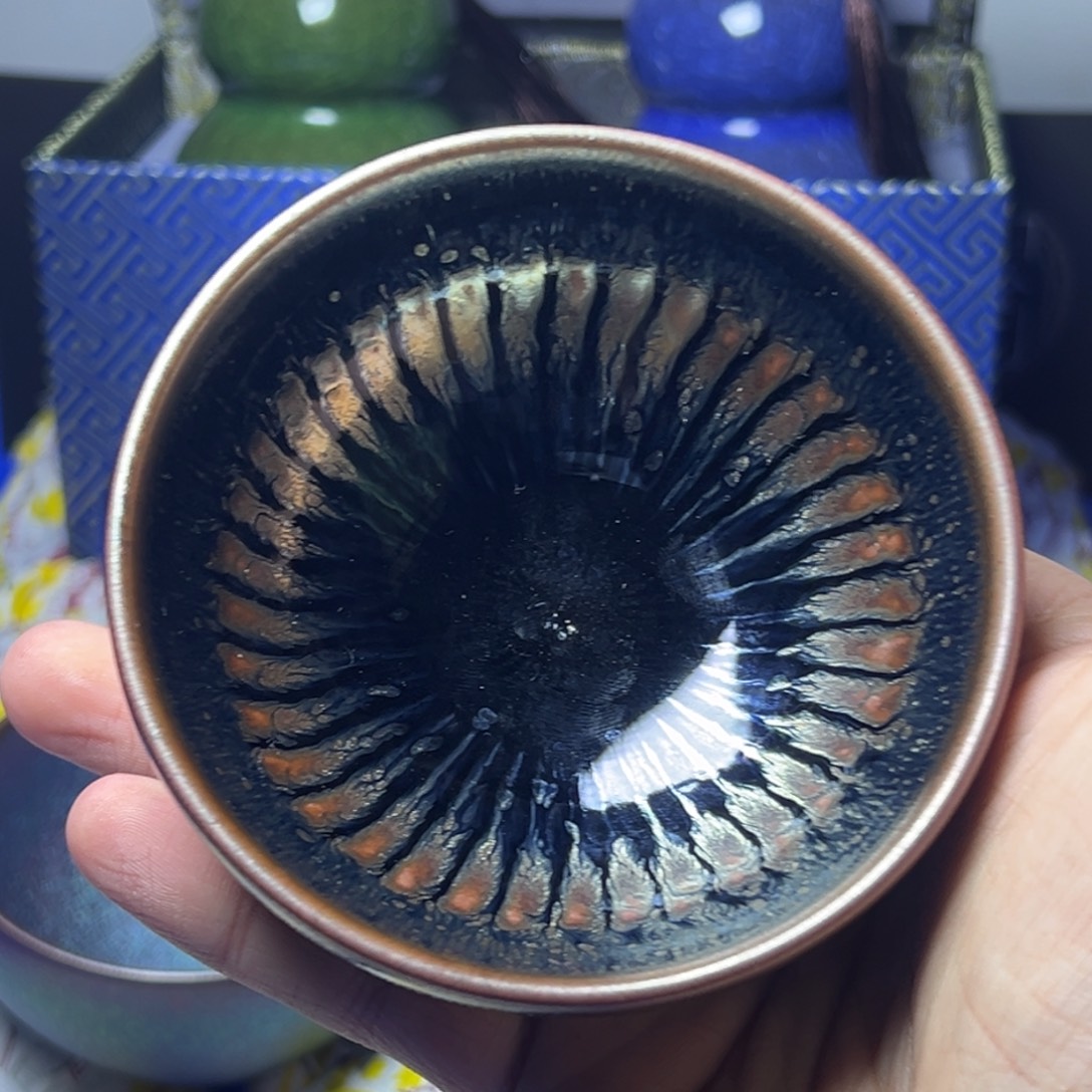 茶盏建阳建盏喝茶主人杯