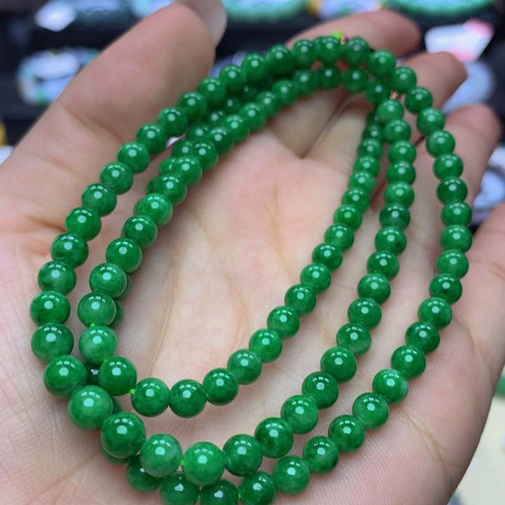 翡翠手链未镶嵌翡翠