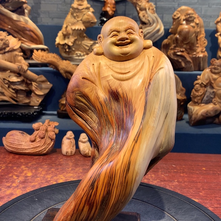 柏木（崖柏）根雕摆件