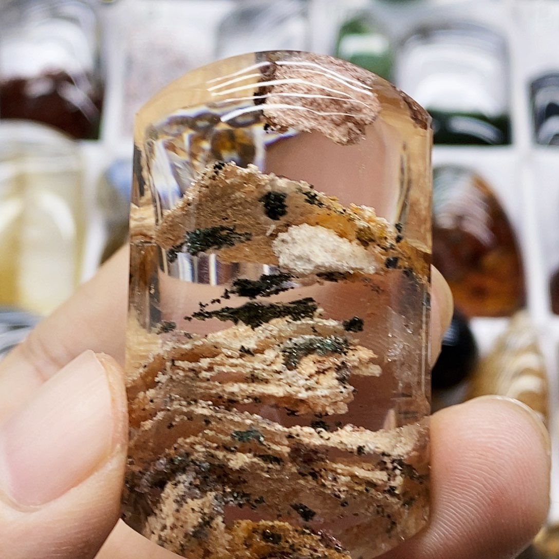 水晶吊坠银S925镶嵌S****2吊坠