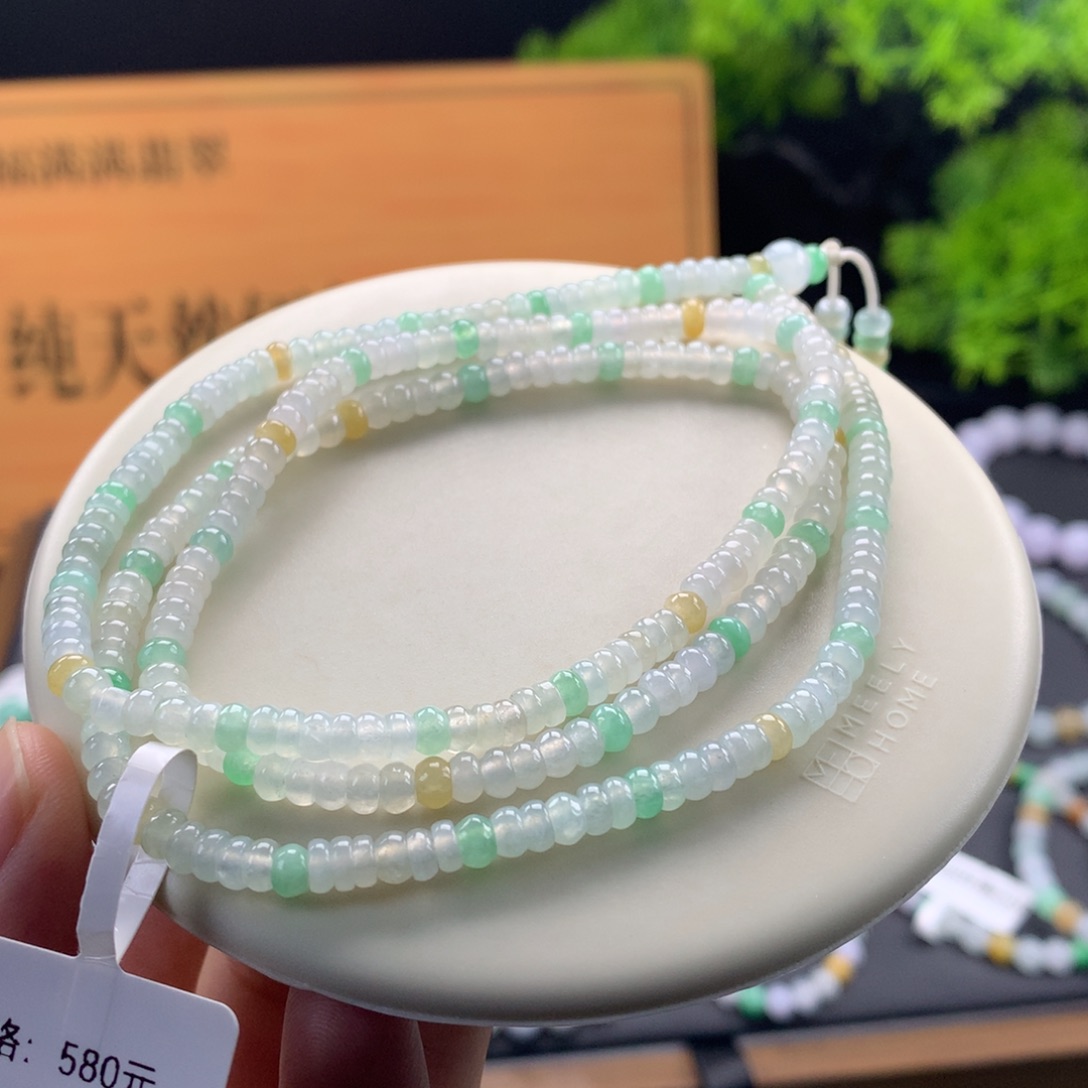 翡翠未镶嵌手链卡4