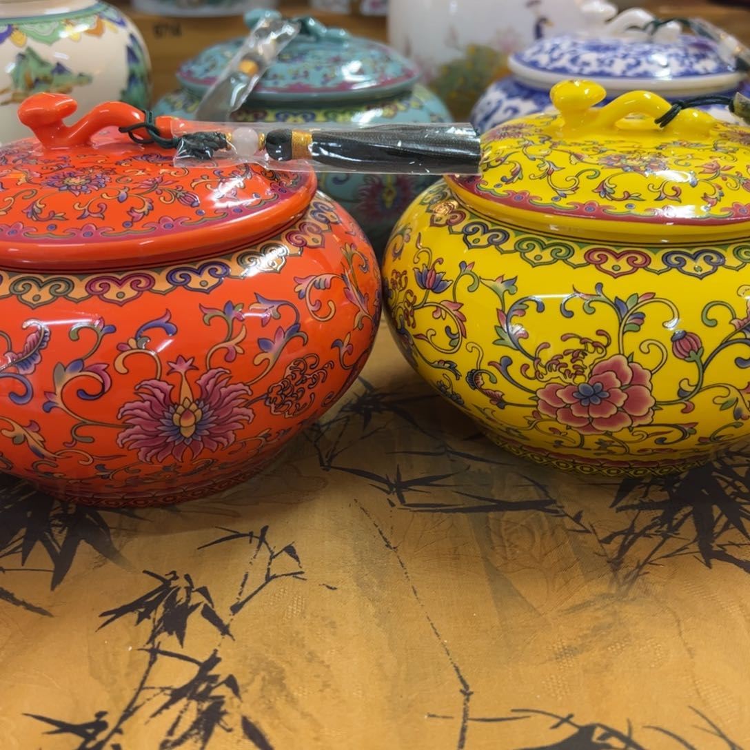 高端款家用茶叶罐