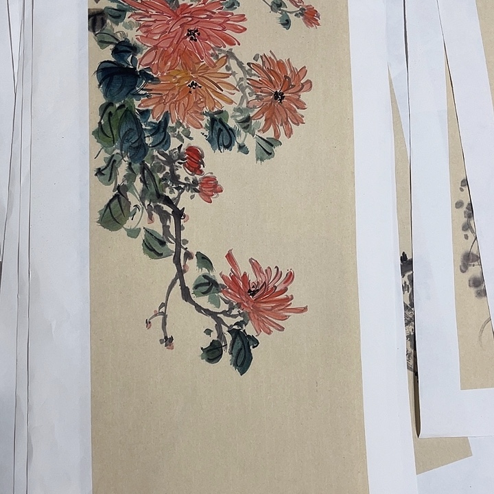 追***3姜奇老师山水作品