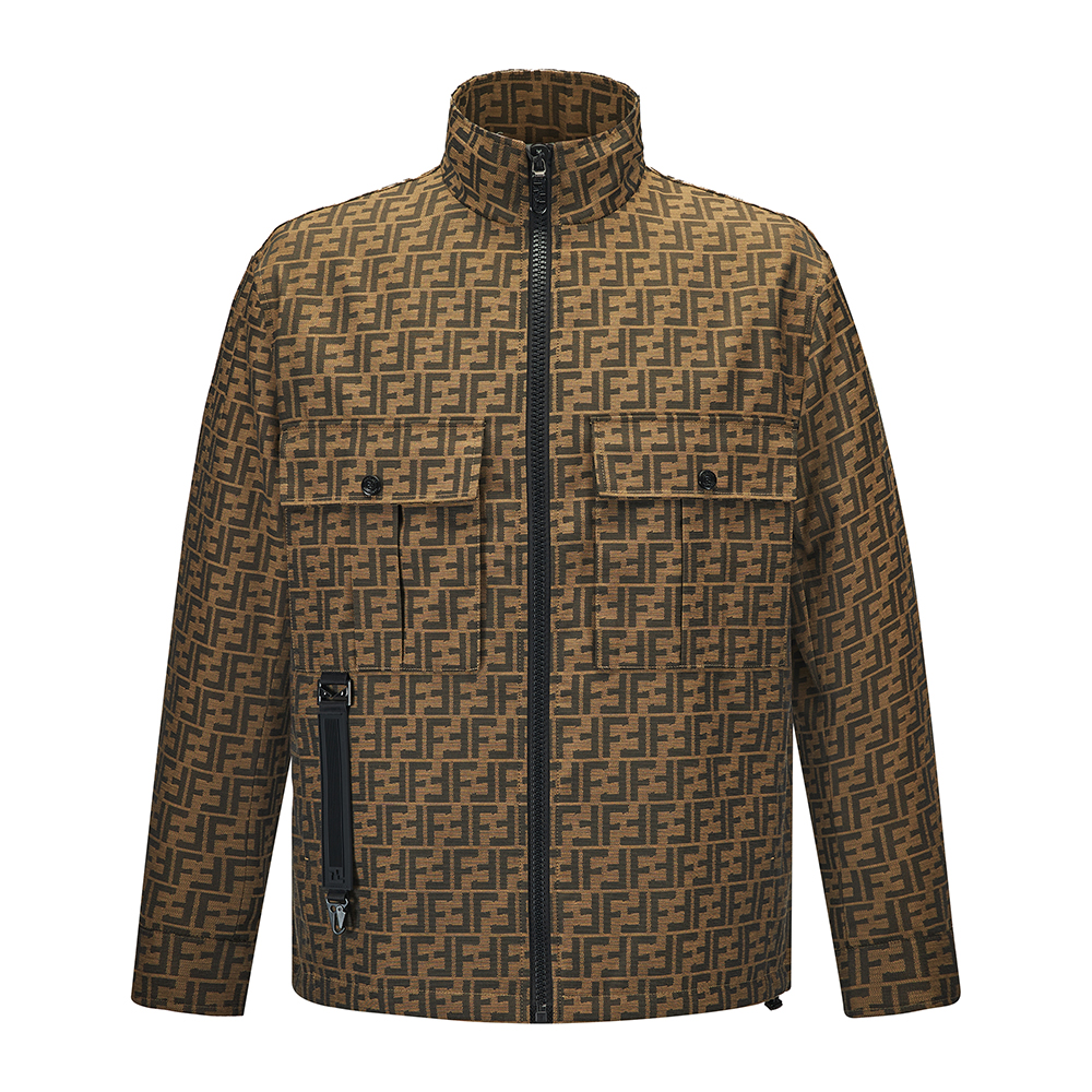 FENDILOR24年秋冬新款经典时尚间棉夹克外套 F337F253093A