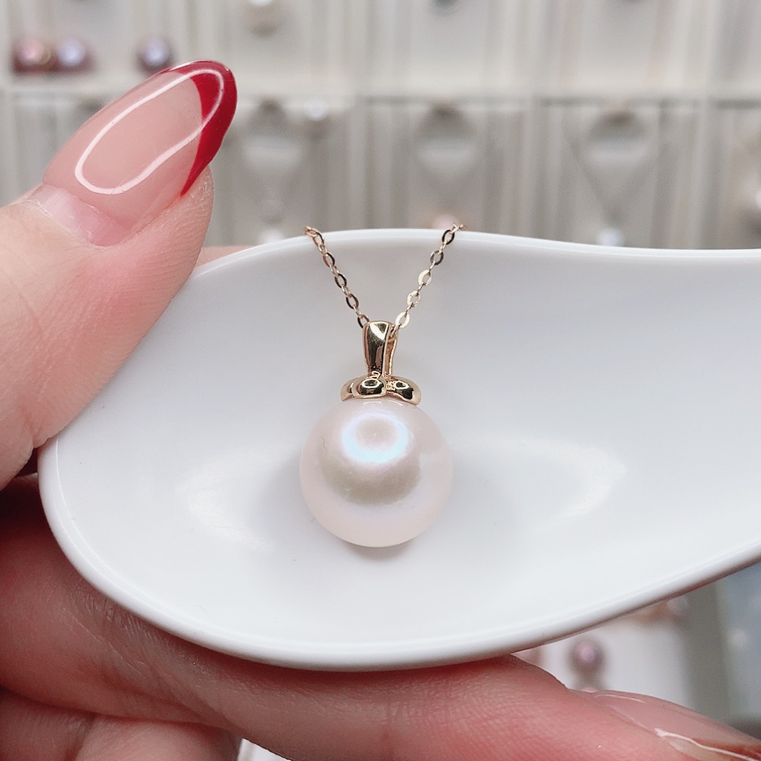 淡水珍珠吊坠(赠链)合金
