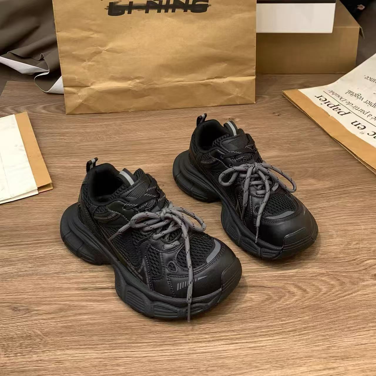 新款加绒老爹鞋运动鞋6008