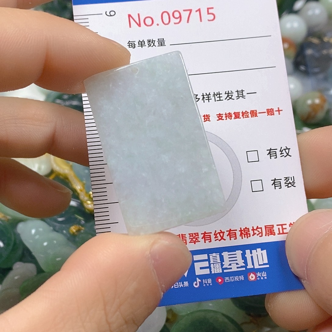 翡翠颈饰未镶嵌天然翡翠