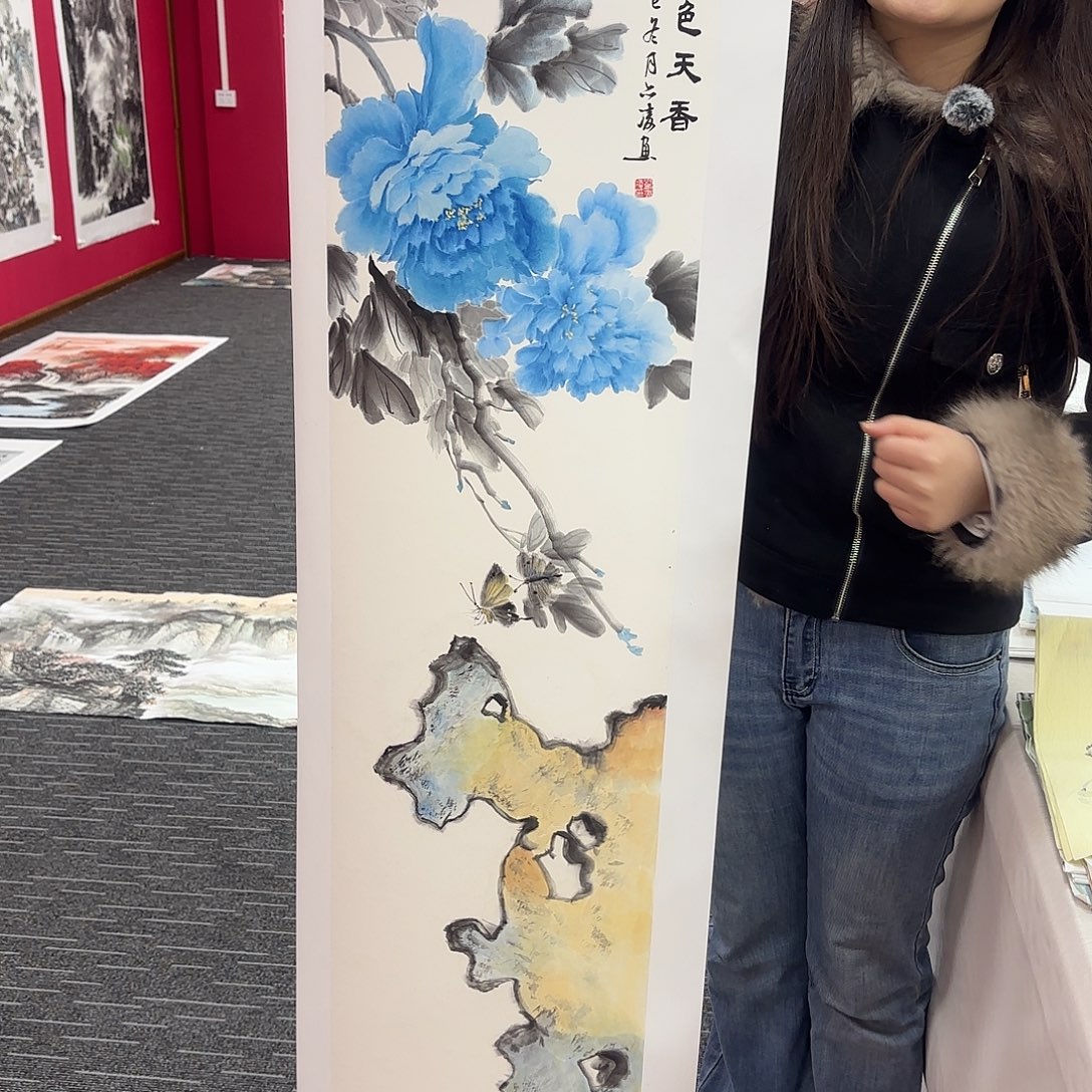 国画国画作品纯手绘