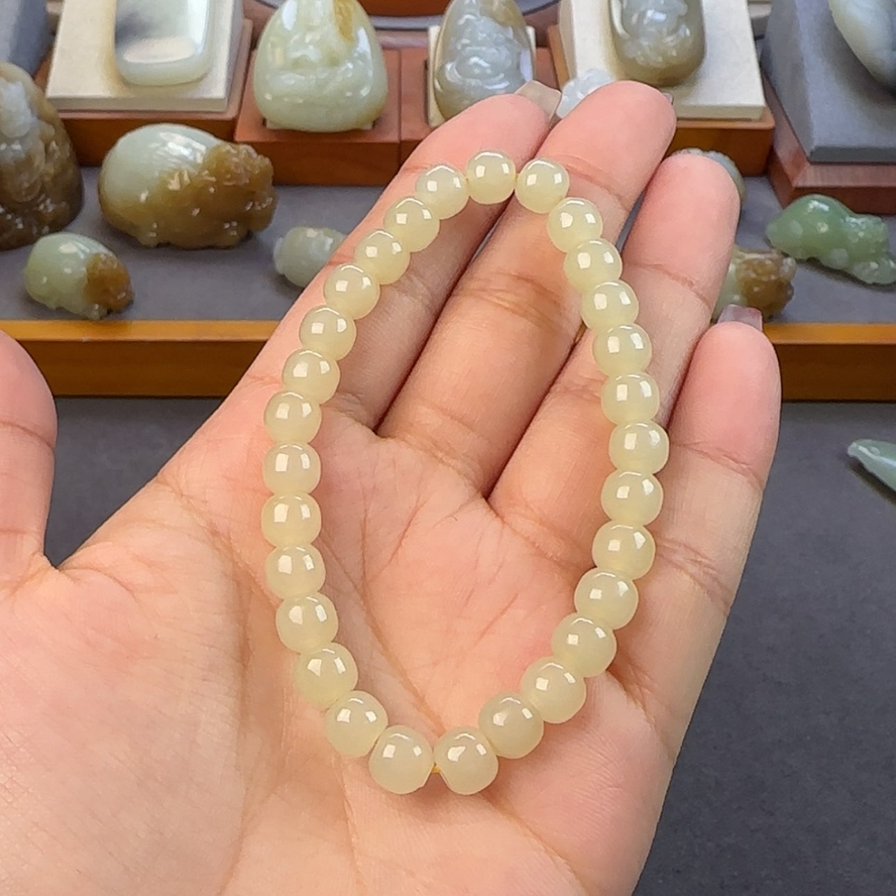 【闪购商品】和田玉手串未镶嵌