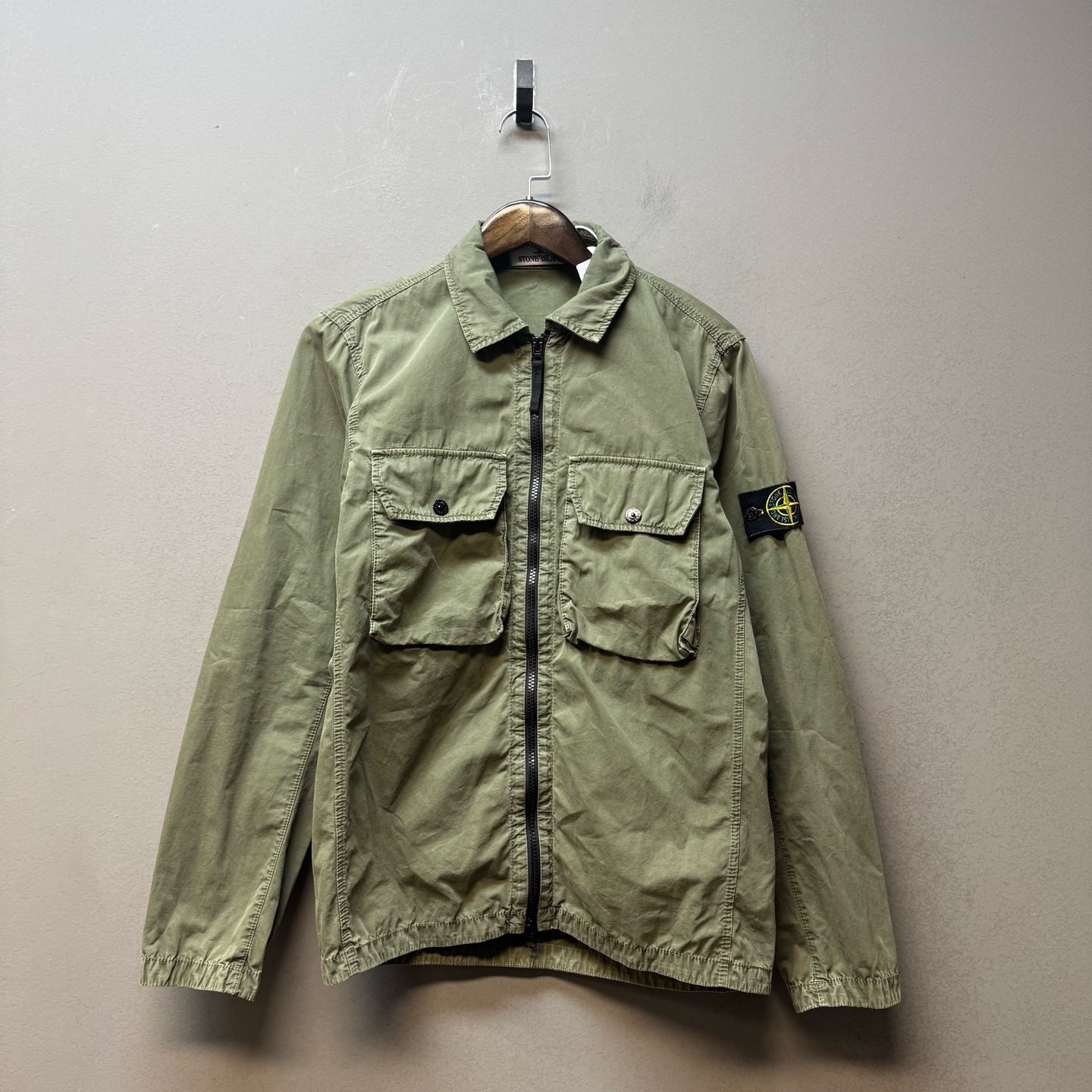 Stone island 石头岛/20647/水洗工装口袋夹克外套 s码