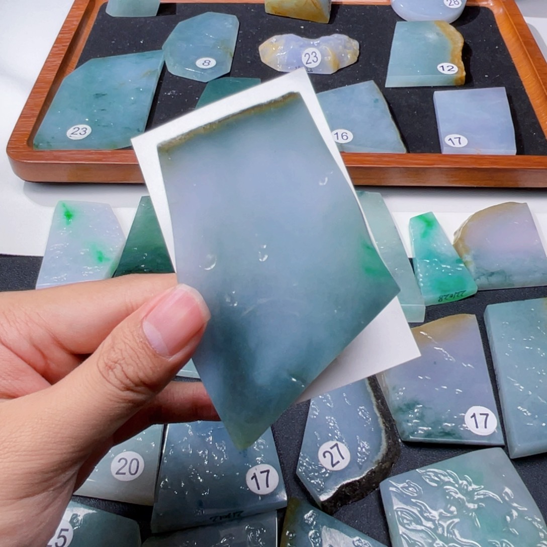 定制翡翠未镶嵌大牌料