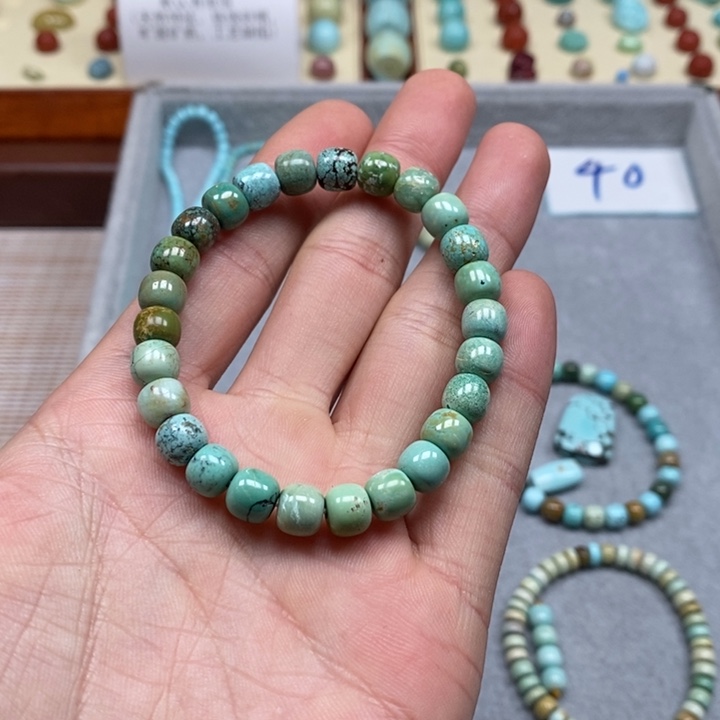 绿松石未镶嵌配饰