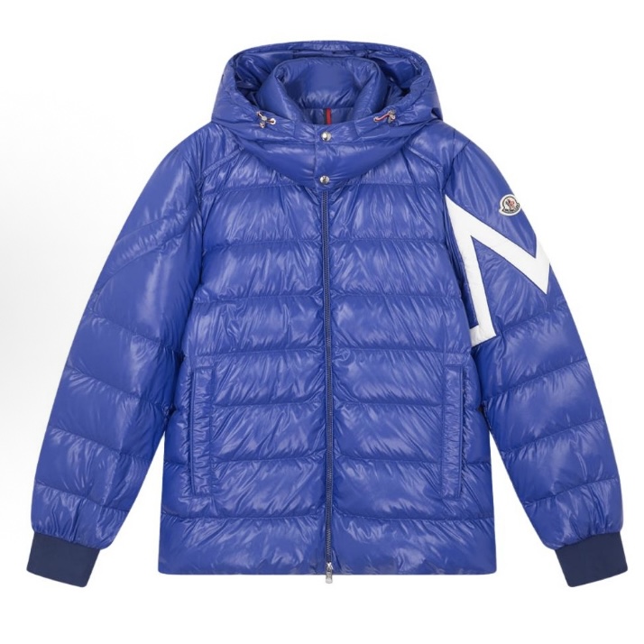 未使用 MONCLER 蒙口轻薄款双拉链休闲长袖羽绒服