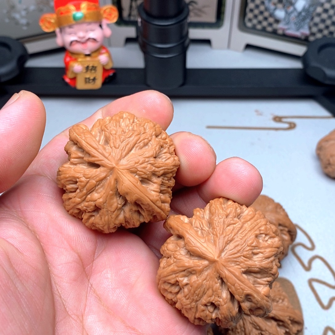 把件文玩核桃大球筋46尺