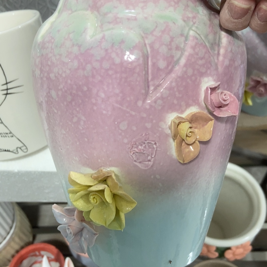 红陶微瑕高温陶瓷花盆