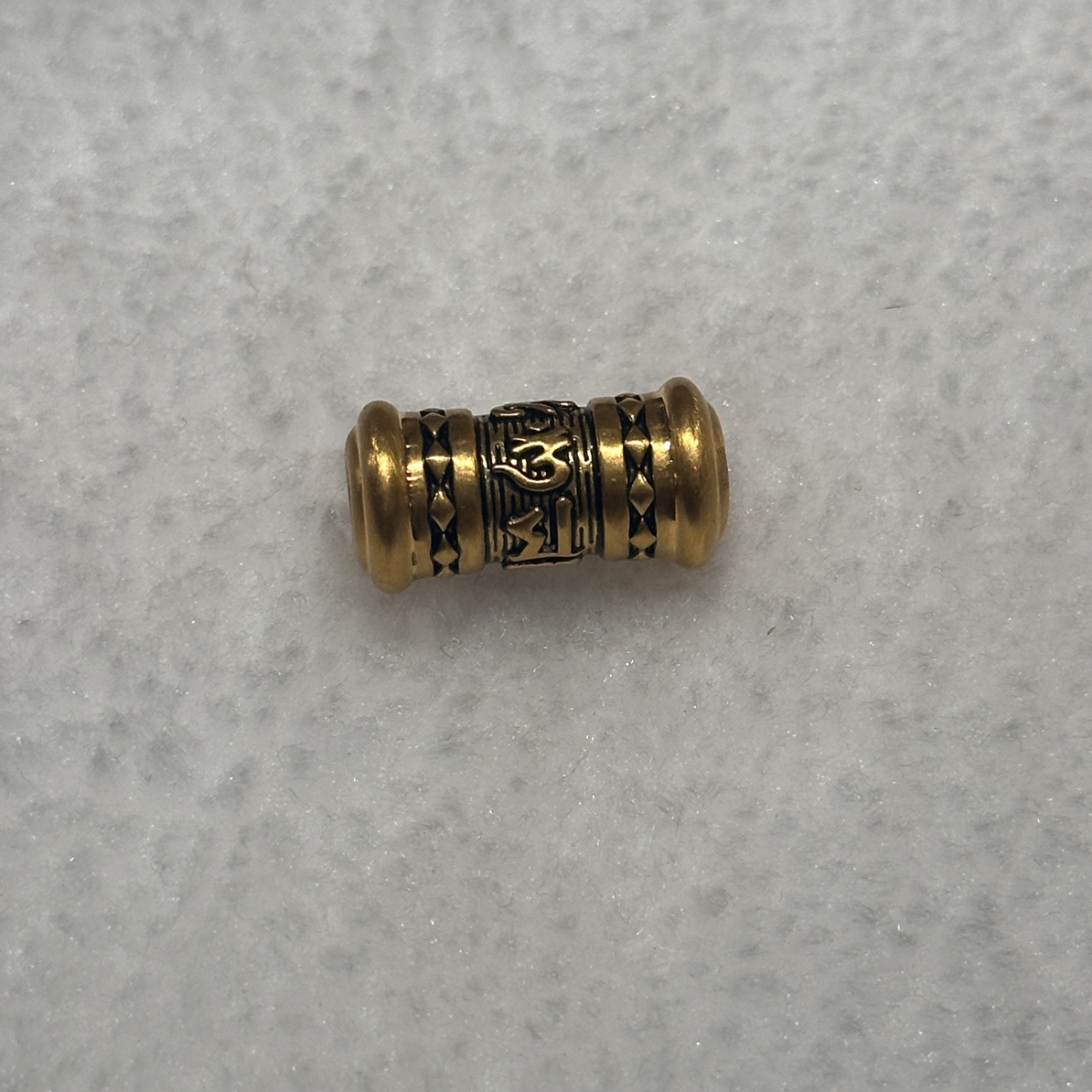 黑金转轮金转筒黄金手链男士六字真言男女款转运