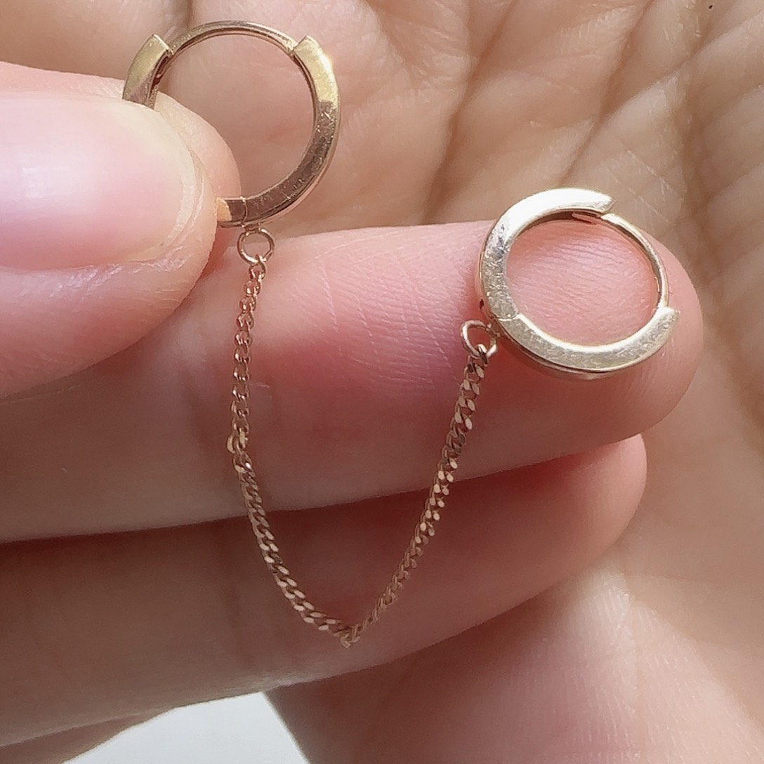 18K金耳饰多样性发货扫描到扫描就给你拿出来一起