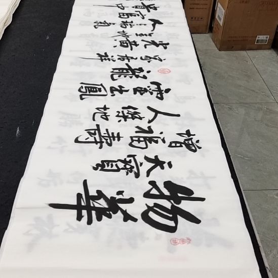 翰墨白武坤老师作品一副