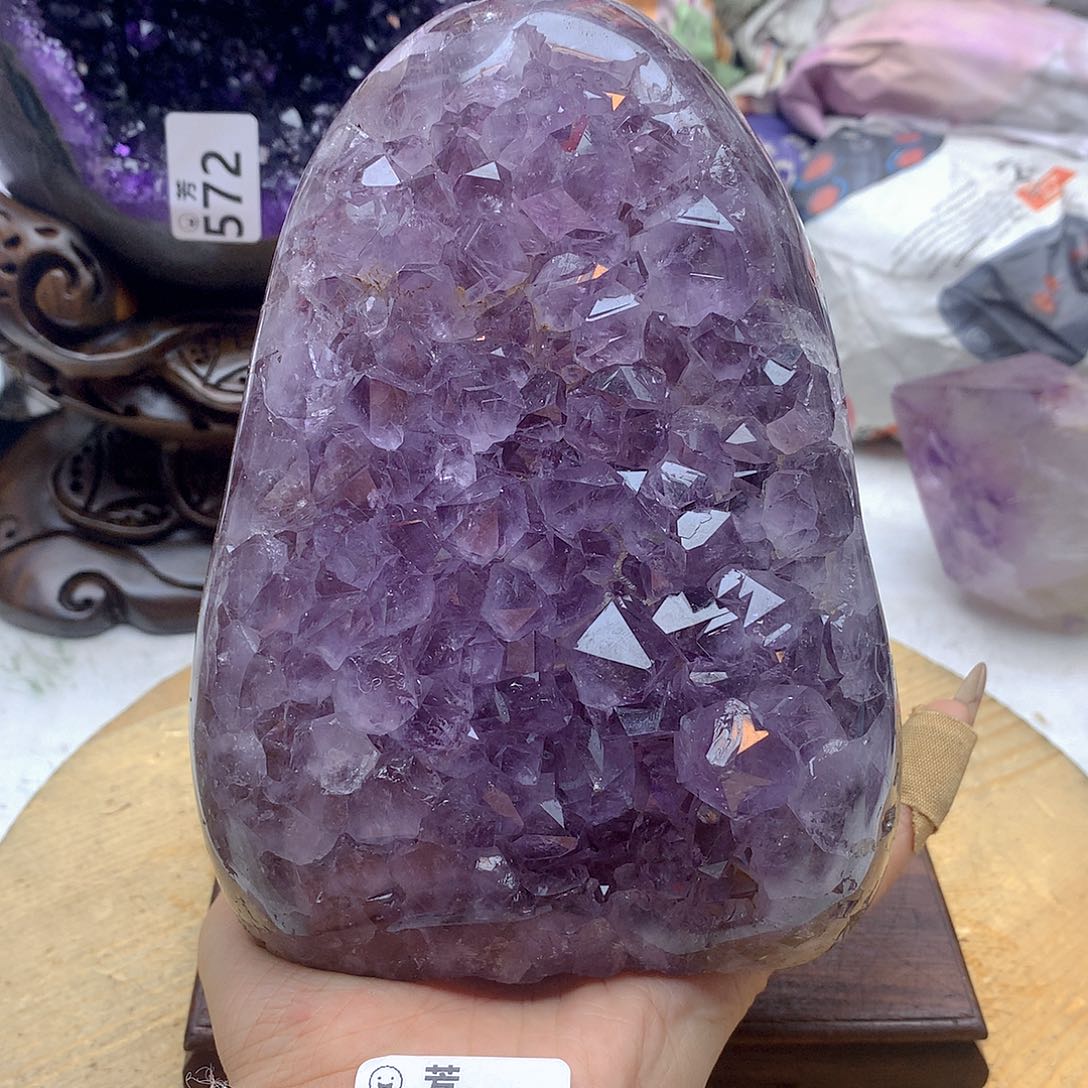 紫晶大型摆件（非配饰）未镶嵌