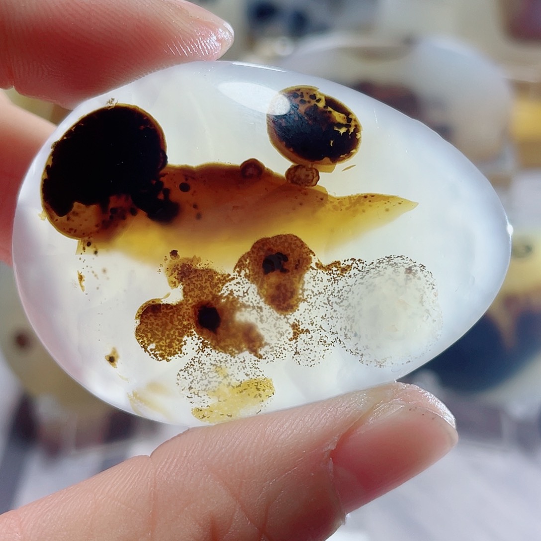 玛瑙/玉髓颈饰合金