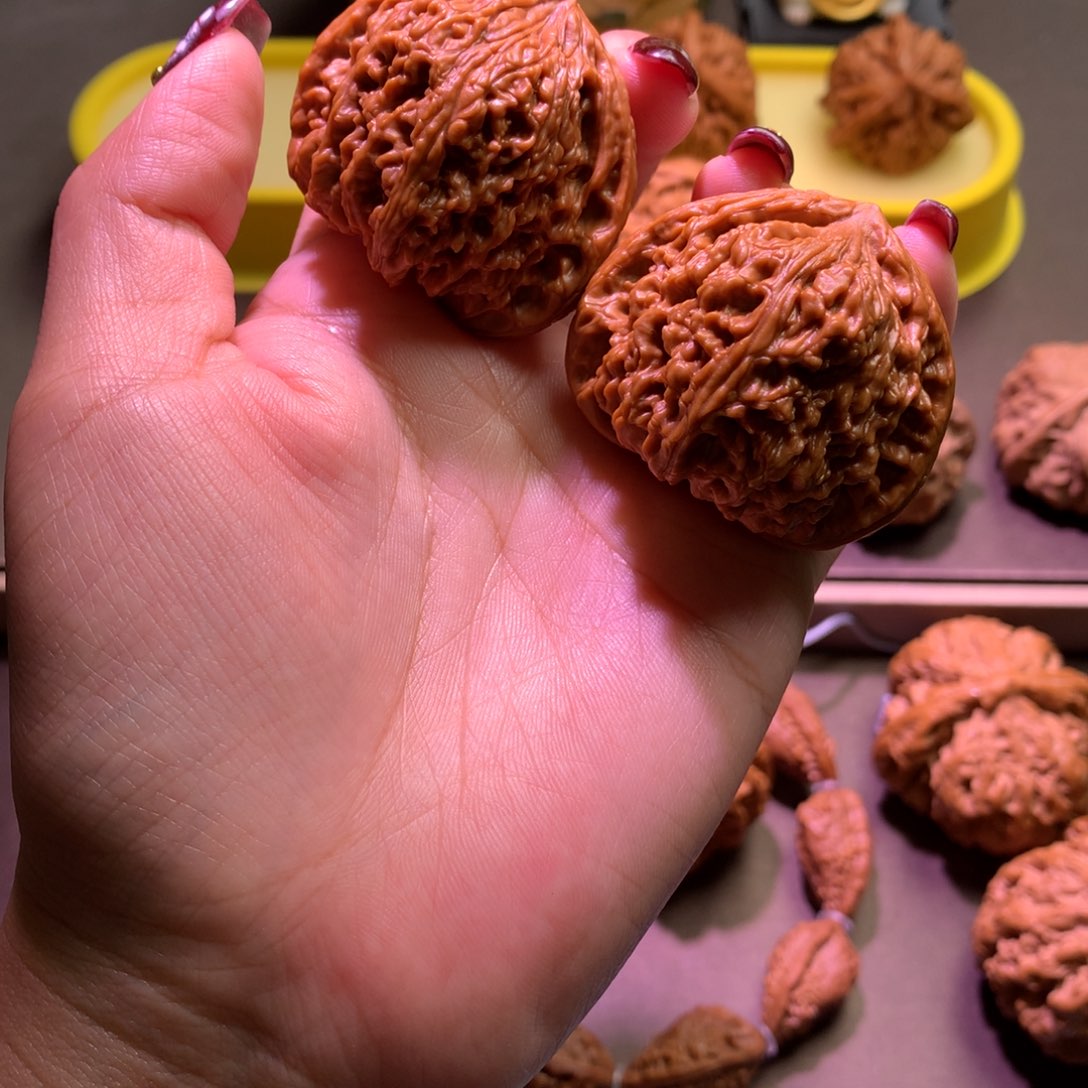 文玩核桃吊坠43三角南疆