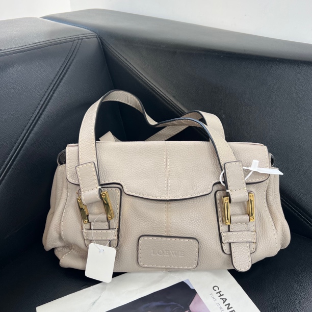 95新 LOEWE/罗意威 捐金沉珠/托特包单肩