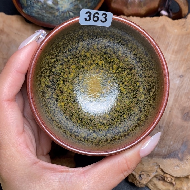 茶盏建窑建盏主人杯363