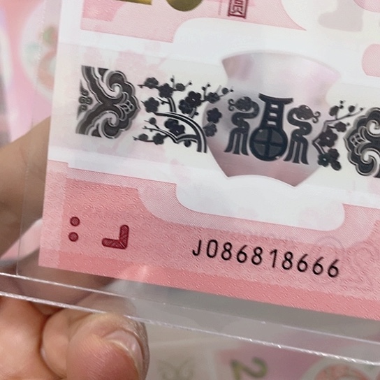 塑料2025年蛇钞号码如图所示pmg包68分