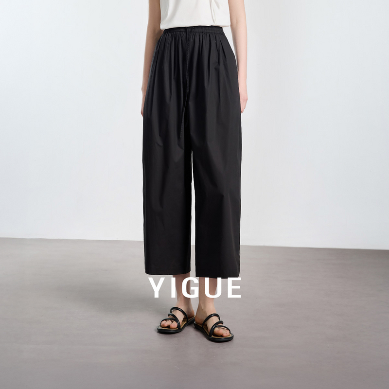 【茉茉专属】亦谷直筒裤女装夏季新款减龄显瘦裤子G5SAK335