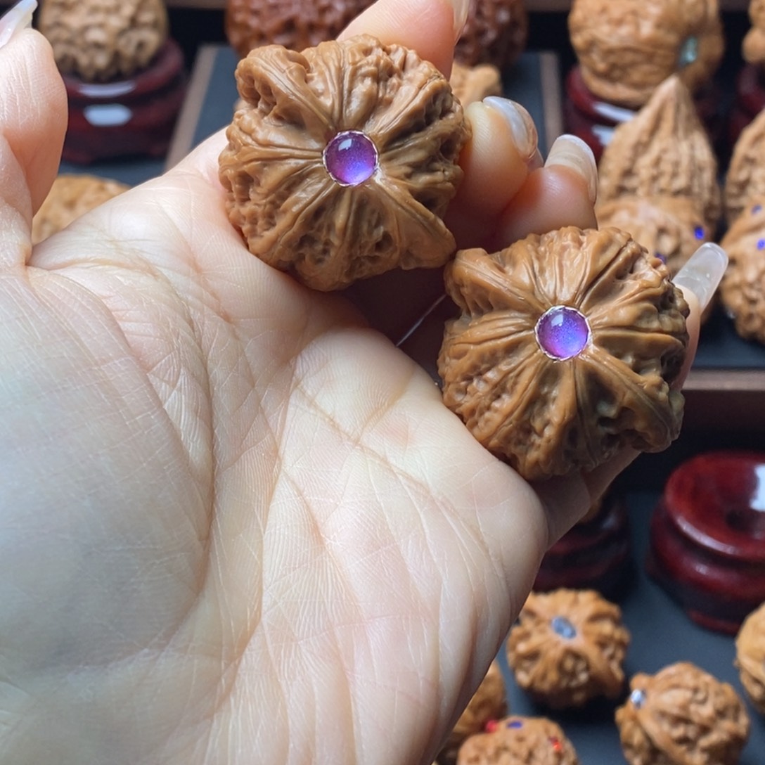 吊坠文玩核桃战鼓