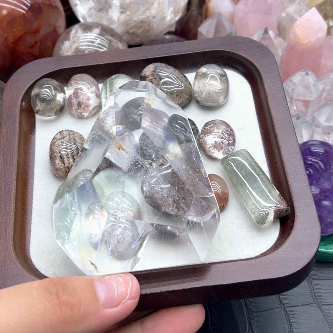 九***）珠宝半成品水晶未镶嵌47