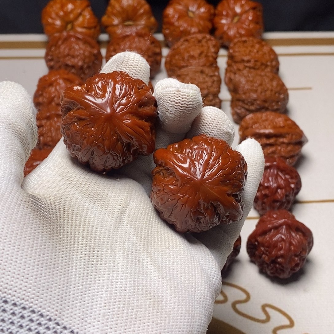 吊坠文玩核桃支持面式纯手盘大年份铁锤