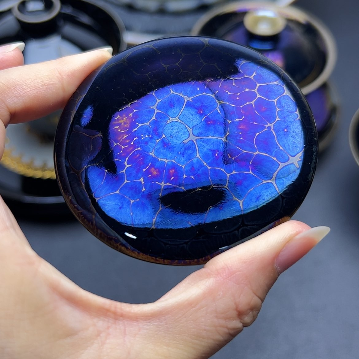 【闪购商品】茶盏建窑建盏主人杯