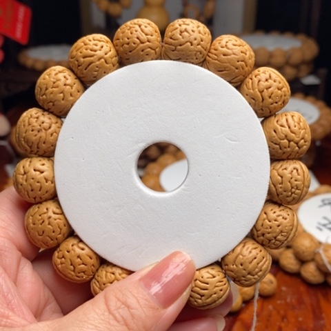 吊坠桃核記**点野生貔貅单圈16