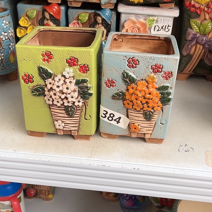 粗陶材质多肉花盆