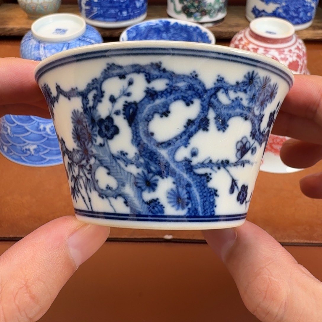 瓷片景德镇瓷器手工手绘