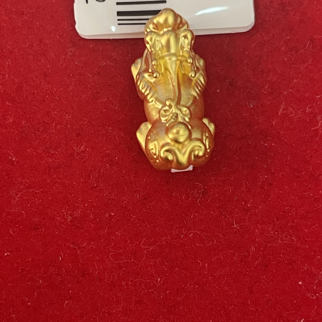 【思思专享】足金999 貔貅  GP 0.47 纳金添福