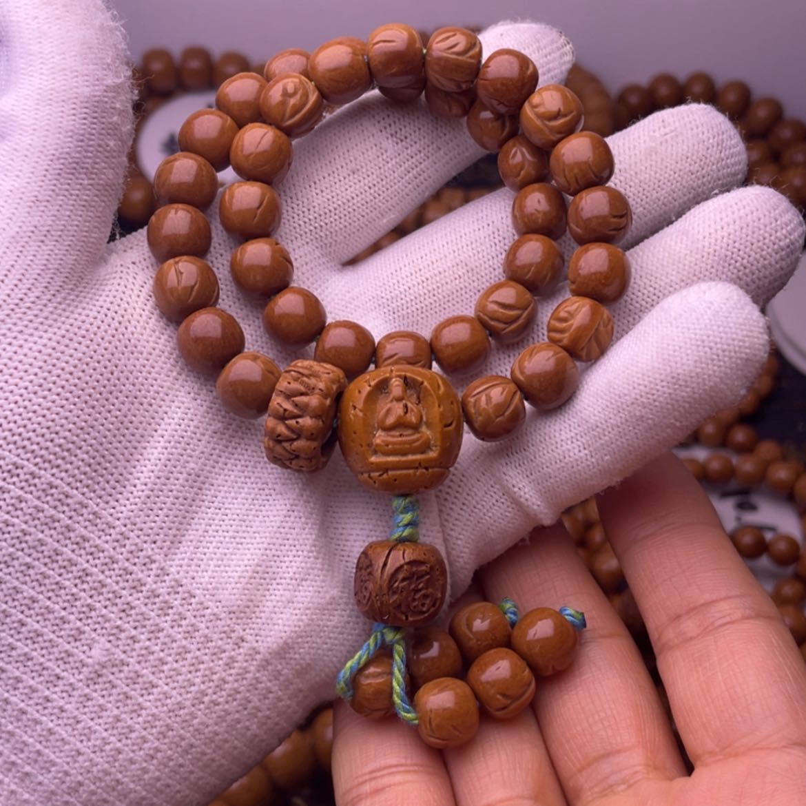 【闪购商品】吊坠桃核一****人10老型龙纹桃核手持